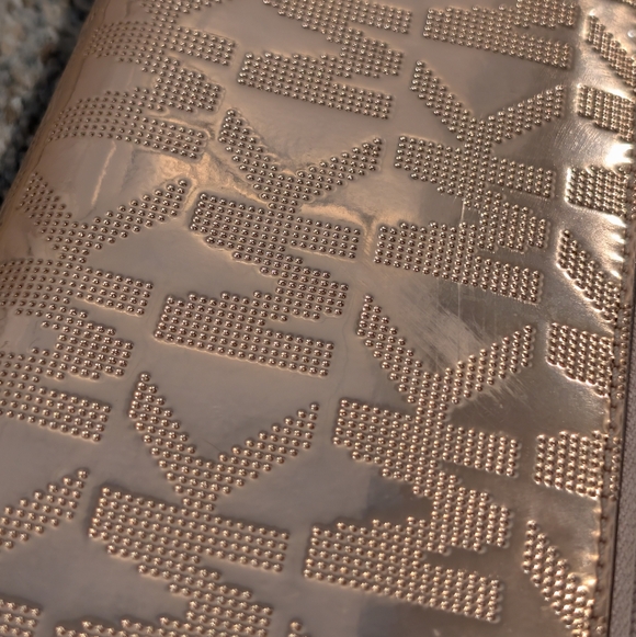 Michael Kors Zip Around Rose Gold Wallet - Picture 6 of 6